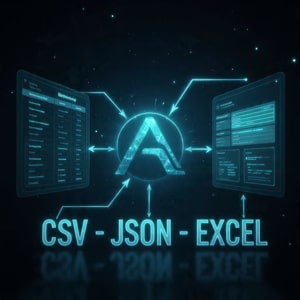 CSV JSON Excel thumbnail